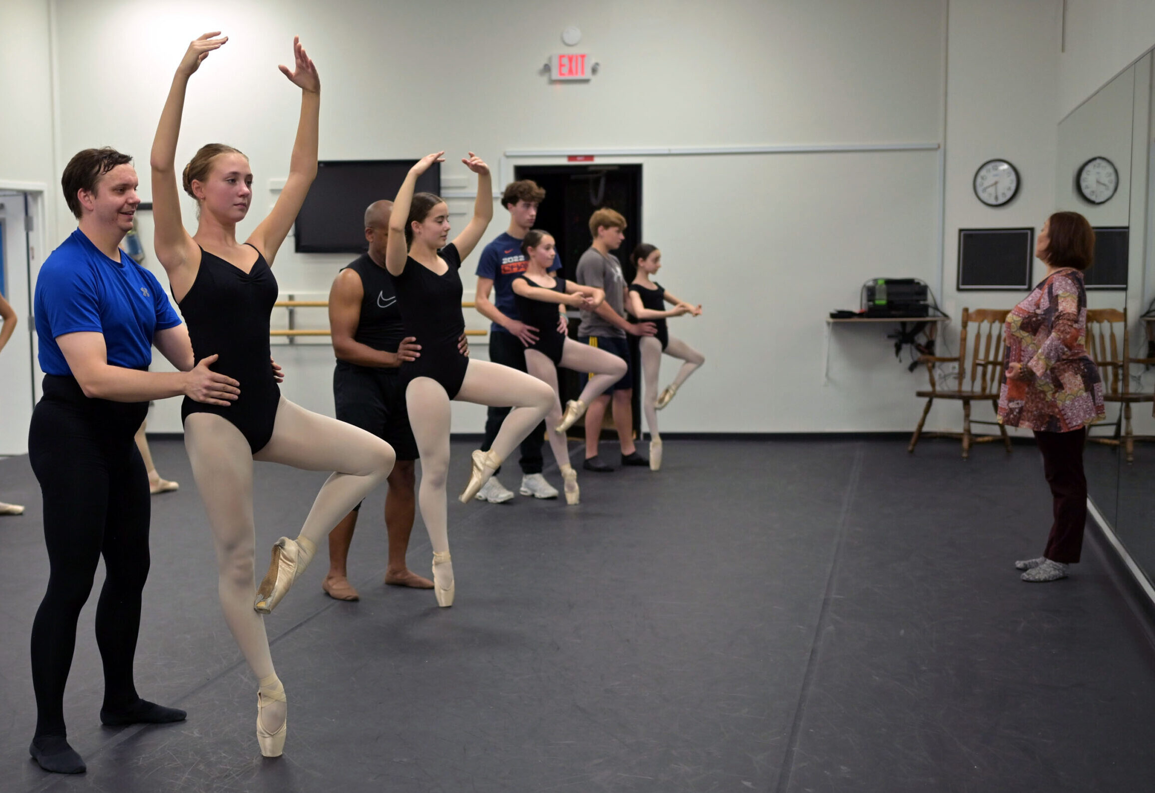 Pas de deux class is an essential part of a classical dance education.